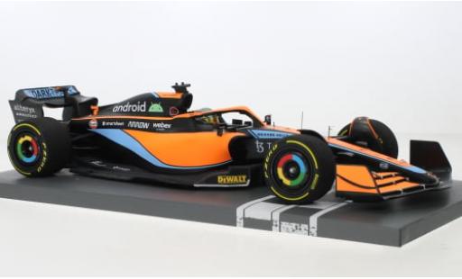 McLaren F1 1/18 Minichamps MCL36 No.3 Team Formel 1 GP Bahrain 2022 1:18 coche miniatura