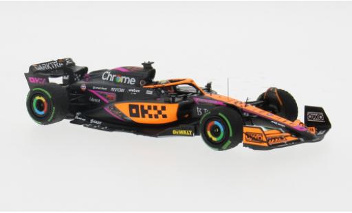 Coche miniatura McLaren F1 1/43 Minichamps MCL36 No.3 Team Formel 1 GP Singapur 2022 1:43 McLaren F1 1/43 Minichamps MCL36 No.3 Team Formel 1 GP Singapur 2022 1:43 coche miniatura