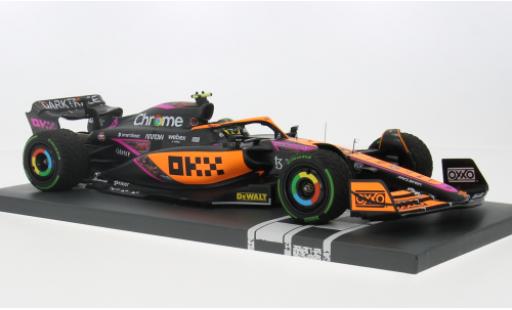 Coche miniatura McLaren F1 1/18 Minichamps MCL36 No.4 Team Formel 1 GP Singapur 2022 1:18 McLaren F1 1/18 Minichamps MCL36 No.4 Team Formel 1 GP Singapur 2022 1:18 coche miniatura