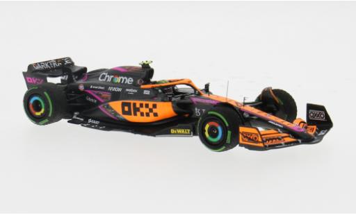 Coche miniatura McLaren F1 1/43 Minichamps MCL36 No.4 Team Formel 1 GP Singapur 2022 1:43 McLaren F1 1/43 Minichamps MCL36 No.4 Team Formel 1 GP Singapur 2022 1:43 coche miniatura