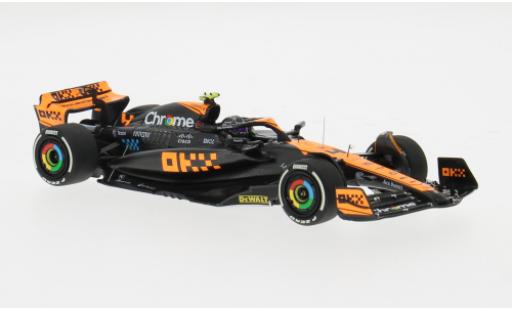 Coche miniatura McLaren F1 1/43 Minichamps MCL60 No.4 Team Formel 1 GP Singapur 2023 1:43 McLaren F1 1/43 Minichamps MCL60 No.4 Team Formel 1 GP Singapur 2023 1:43 coche miniatura