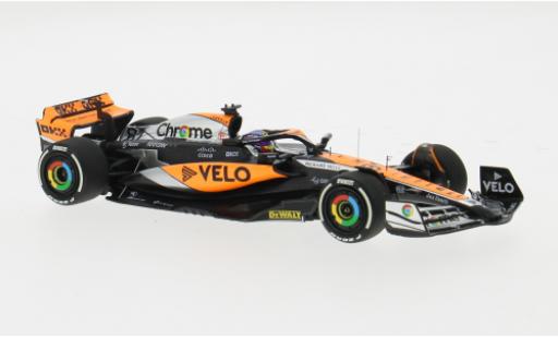 Coche miniatura McLaren F1 1/43 Minichamps MCL60 No.81 Team Formel 1 GP Großbritannien 2023 1:43 McLaren F1 1/43 Minichamps MCL60 No.81 Team Formel 1 GP Großbritannien 2023 1:43 coche miniatura