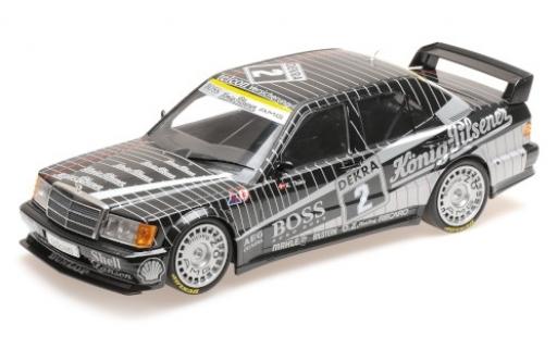 Coche miniatura Mercedes 190 1/18 Minichamps E 2.5-16 Evo 1 No.2 AMG Boss / König-Pilsener DTM 1989 K.Thiim Mercedes 190 1/18 Minichamps E 2.5-16 Evo 1 No.2 AMG Boss / König-Pilsener DTM 1989 K.Thiim coche miniatura