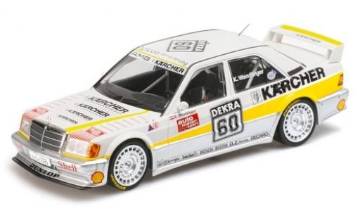 Coche miniatura Mercedes 190 1/18 Minichamps E 2.5-16 EVO 1 No.60 Team AMG- Kärcher DTM 1989 K.Wendlinger Mercedes 190 1/18 Minichamps E 2.5-16 EVO 1 No.60 Team AMG- Kärcher DTM 1989 K.Wendlinger coche miniatura