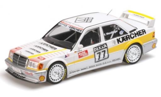 Coche miniatura Mercedes 190 1/18 Minichamps E 2.5-16 EVO 1 No.77 Team AMG- Kärcher DTM 1989 F.Kreuzpointner Mercedes 190 1/18 Minichamps E 2.5-16 EVO 1 No.77 Team AMG- Kärcher DTM 1989 F.Kreuzpointner coche miniatura