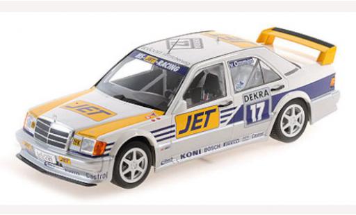 Coche miniatura Mercedes 190 1/18 Minichamps E 2.5-16 Evo 1 (W201) No.17 MS-Jet-Racing Jet DTM 1990 J.van Ommen Mercedes 190 1/18 Minichamps E 2.5-16 Evo 1 (W201) No.17 MS-Jet-Racing Jet DTM 1990 J.van Ommen coche miniatura