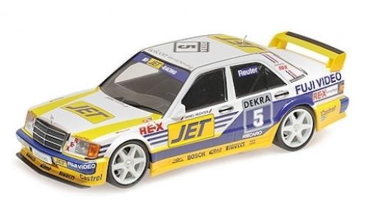Coche miniatura Mercedes 190 1/18 Minichamps E 2.5-16 Evo 1 (W201) No.5 Team MS-JET Jet DTM 1989 M.Reuter Mercedes 190 1/18 Minichamps E 2.5-16 Evo 1 (W201) No.5 Team MS-JET Jet DTM 1989 M.Reuter coche miniatura