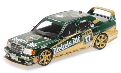 Coche miniatura Mercedes 190 1/18 Minichamps E 2.5-16 Evo 2 No.17 Team Zakspeed Diebels Alt DTM 1992 R.Asch Mercedes 190 1/18 Minichamps E 2.5-16 Evo 2 No.17 Team Zakspeed Diebels Alt DTM 1992 R.Asch coche miniatura