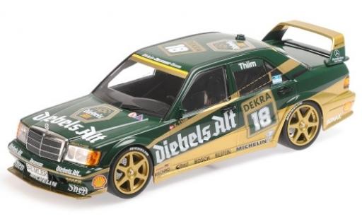 Coche miniatura Mercedes 190 1/18 Minichamps E 2.5-16 Evo 2 No.18 Team Zakspeed Diebels Alt DTM 1992 K.Thiim Mercedes 190 1/18 Minichamps E 2.5-16 Evo 2 No.18 Team Zakspeed Diebels Alt DTM 1992 K.Thiim coche miniatura
