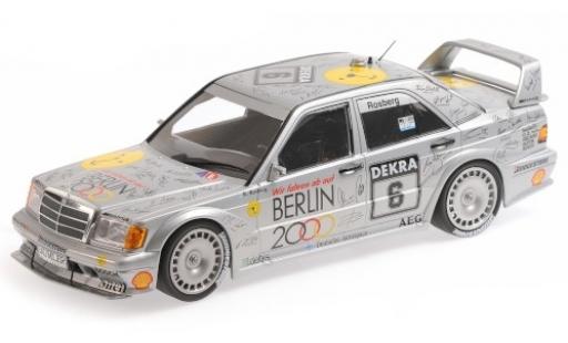 Coche miniatura Mercedes 190 1/18 Minichamps E 2.5-16 EVO 2 No.6 Team AMG- Berlin 2000 DTM 1992 K.Rosberg Mercedes 190 1/18 Minichamps E 2.5-16 EVO 2 No.6 Team AMG- Berlin 2000 DTM 1992 K.Rosberg coche miniatura