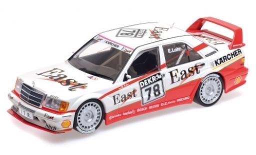 Coche miniatura Mercedes 190 1/18 Minichamps E 2.5-16 Evo 2 No.78 Team MS - AMG East DTM 1991 E.Lohr Mercedes 190 1/18 Minichamps E 2.5-16 Evo 2 No.78 Team MS - AMG East DTM 1991 E.Lohr coche miniatura