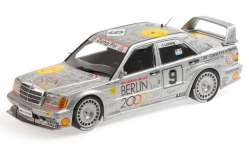 Mercedes 190 1/18 Minichamps E 2.5-16 EVO 2 No.9 Zung Fu Berlin 2000 Macau Guia Race 1992 K.Ludwig coche miniatura