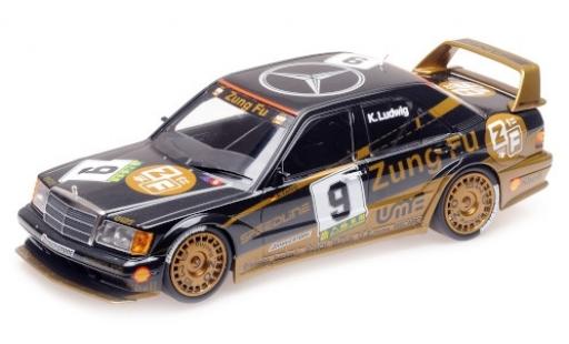 Mercedes 190 1/18 Minichamps E 2.5-16 EVO 2 (W200) No.9 Zung Fu Macau Guia Race 1991 K.Ludwig coche miniatura