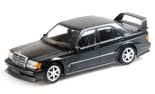 Mercedes 190 1/18 Minichamps E 2.5-16 Evo2 metalico negro 1990 coche miniatura