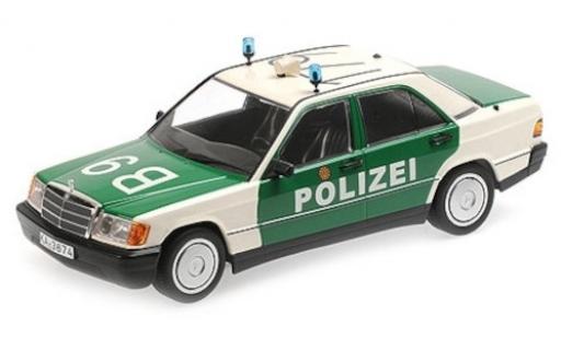 Mercedes 190 1/18 Minichamps E (W201) Polizei Baden-Württemberg 1982 coche miniatura
