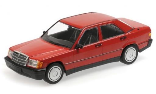 Coche miniatura Mercedes 190 1/18 Minichamps E (W201) rojo 1982 Mercedes 190 1/18 Minichamps E (W201) rojo 1982 coche miniatura