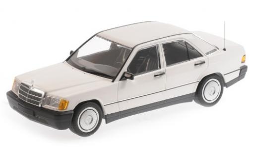 Mercedes 190 1/18 Minichamps E (W201) blanco 1982 coche miniatura