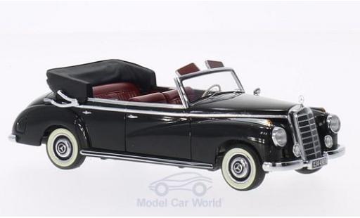 Coche miniatura Mercedes 300 1/43 Minichamps Cabriolet (W186) negro 1952 Mercedes 300 1/43 Minichamps Cabriolet (W186) negro 1952 coche miniatura