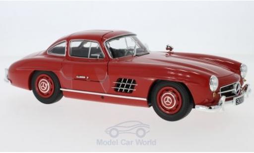 Coche miniatura Mercedes 300 SL 1/18 Minichamps SL (W198) rojo 1955 Mercedes 300 SL 1/18 Minichamps SL (W198) rojo 1955 coche miniatura