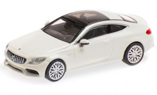 Coche miniatura Mercedes Classe C 1/87 Minichamps AMG C 63 Coupe blanco 2019 Mercedes Classe C 1/87 Minichamps AMG C 63 Coupe blanco 2019 coche miniatura