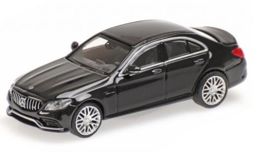 Coche miniatura Mercedes Classe C 1/87 Minichamps AMG C63 (W205) metalico negro 2019 Mercedes Classe C 1/87 Minichamps AMG C63 (W205) metalico negro 2019 coche miniatura