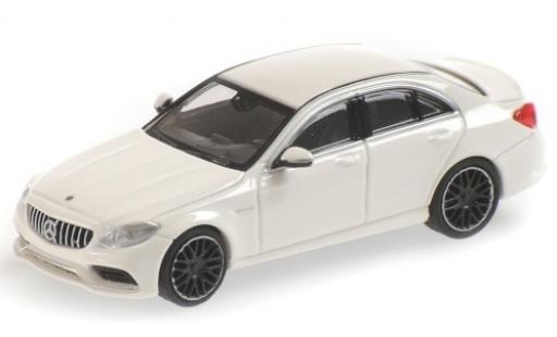Coche miniatura Mercedes Classe C 1/87 Minichamps AMG C63 (W205) blanco 2019 Mercedes Classe C 1/87 Minichamps AMG C63 (W205) blanco 2019 coche miniatura