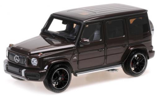 Coche miniatura Mercedes Classe G 1/18 Minichamps AMG G63 metalico rojo 2018 Mercedes Classe G 1/18 Minichamps AMG G63 metalico rojo 2018 coche miniatura