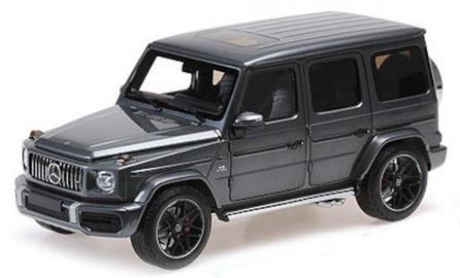 Mercedes Classe G 1/18 Minichamps AMG G63 metalico gris 2018 coche miniatura
