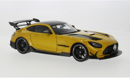 Coche miniatura Mercedes AMG GT 1/18 Minichamps Black Series metallise gelb 2021 1:18 Mercedes AMG GT 1/18 Minichamps Black Series metallise gelb 2021 1:18 coche miniatura