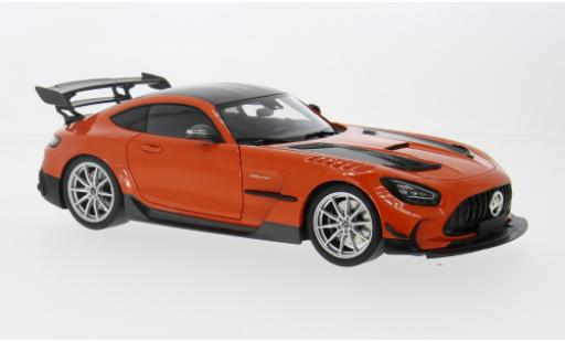 Coche miniatura Mercedes AMG GT 1/18 Minichamps Black Series naranja/carbon 2021 1:18 Mercedes AMG GT 1/18 Minichamps Black Series naranja/carbon 2021 1:18 coche miniatura