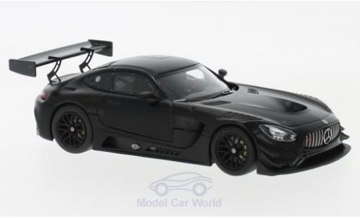 Coche miniatura Mercedes AMG GT 1/43 Minichamps 3 matt-negro 2017 Plain Body Version Mercedes AMG GT 1/43 Minichamps 3 matt-negro 2017 Plain Body Version coche miniatura