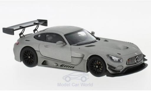 Coche miniatura Mercedes AMG GT 1/43 Minichamps 3 matt-gris 2017 Plain Body Version Mercedes AMG GT 1/43 Minichamps 3 matt-gris 2017 Plain Body Version coche miniatura