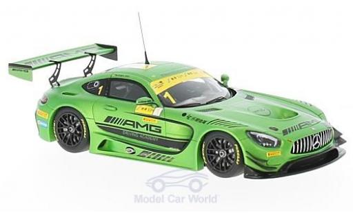 Coche miniatura Mercedes AMG GT 1/43 Minichamps 3 No.1 -AMG Driving Academy Fia GT World Cup Macau 2016 M.Engel Mercedes AMG GT 1/43 Minichamps 3 No.1 -AMG Driving Academy Fia GT World Cup Macau 2016 M.Engel coche miniatura