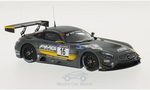 Coche miniatura Mercedes AMG GT 1/43 Minichamps 3 No.16 Test Team VLN 2015 T.Jäger/J.Seyffarth/Y.Buurman Mercedes AMG GT 1/43 Minichamps 3 No.16 Test Team VLN 2015 T.Jäger/J.Seyffarth/Y.Buurman coche miniatura