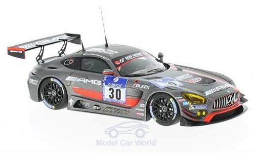 Coche miniatura Mercedes AMG GT 1/43 Minichamps 3 No.30 AMG-Team HTP Motorsport 24h Nürburgring 2016 D.Baumann/M.Buhk/S.Mücke/T.Jäger Mercedes AMG GT 1/43 Minichamps 3 No.30 AMG-Team HTP Motorsport 24h Nürburgring 2016 D.Baumann/M.Buhk/S.Mücke/T.Jäger coche miniatura