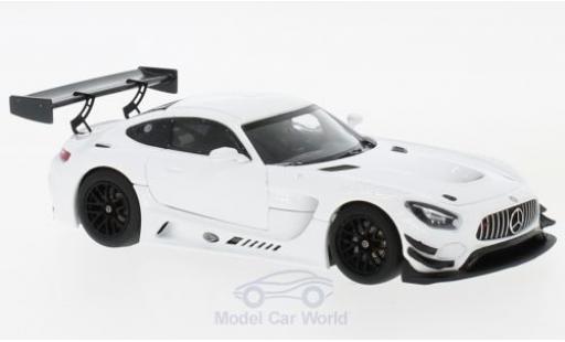 Coche miniatura Mercedes AMG GT 1/43 Minichamps 3 blanco 2017 Plain Body Version Mercedes AMG GT 1/43 Minichamps 3 blanco 2017 Plain Body Version coche miniatura