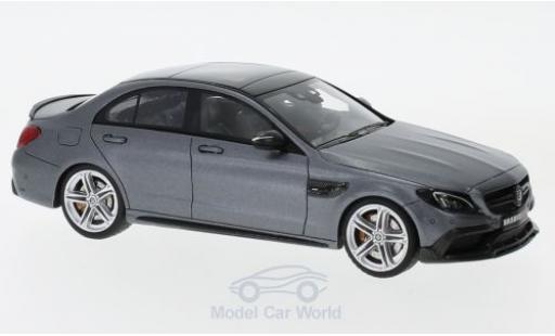 Coche miniatura Mercedes Classe C 1/43 Minichamps Brabus 600 matt-gris 2015 Basis AMG C 63 S Mercedes Classe C 1/43 Minichamps Brabus 600 matt-gris 2015 Basis AMG C 63 S coche miniatura