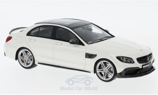 Coche miniatura Mercedes Classe C 1/43 Minichamps Brabus 600 blanco 2015 Basis AMG C 63 S Mercedes Classe C 1/43 Minichamps Brabus 600 blanco 2015 Basis AMG C 63 S coche miniatura