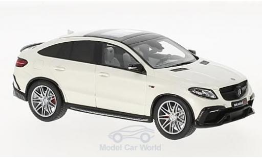 Coche miniatura Mercedes Classe E 1/43 Minichamps Brabus 850 4x4 Coupe blanco 2016 Basis GLE 63 S Mercedes Classe E 1/43 Minichamps Brabus 850 4x4 Coupe blanco 2016 Basis GLE 63 S coche miniatura