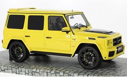 Coche miniatura Mercedes Classe G 1/18 Minichamps Brabus 850 6.0 Biturbo Widestar amarillo 2016 Basis G 63 AMG Mercedes Classe G 1/18 Minichamps Brabus 850 6.0 Biturbo Widestar amarillo 2016 Basis G 63 AMG coche miniatura