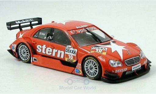 Coche miniatura Mercedes Classe C DTM 1/43 Minichamps DTM No.10 Team Persson Stern DTM 2006 J.Alesi Mercedes Classe C DTM 1/43 Minichamps DTM No.10 Team Persson Stern DTM 2006 J.Alesi coche miniatura