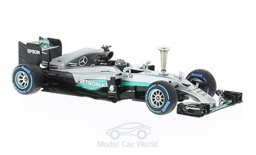 Coche miniatura Mercedes F1 1/43 Minichamps W07 Hybrid No.6 AMG Petronas Team Petronas Formel 1 2016 mit Pokal N.Rosberg Mercedes F1 1/43 Minichamps W07 Hybrid No.6 AMG Petronas Team Petronas Formel 1 2016 mit Pokal N.Rosberg coche miniatura