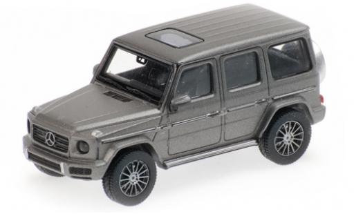 Coche miniatura Mercedes Classe G 1/87 Minichamps (W463) matt-gris 2018 Mercedes Classe G 1/87 Minichamps (W463) matt-gris 2018 coche miniatura
