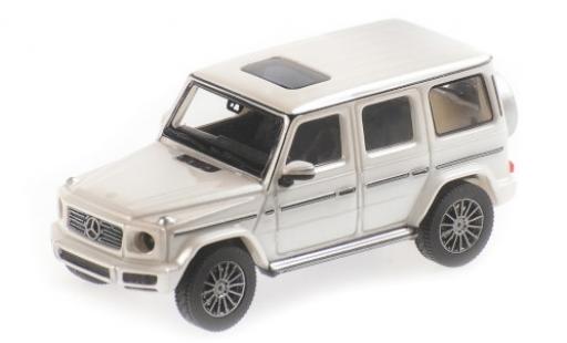 Coche miniatura Mercedes Classe G 1/87 Minichamps G500 (W463) metalico blanco 2018 Mercedes Classe G 1/87 Minichamps G500 (W463) metalico blanco 2018 coche miniatura