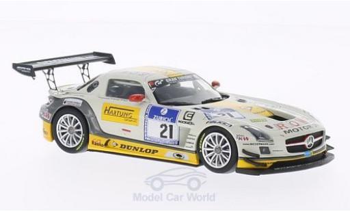 Coche miniatura Mercedes SLS 1/43 Minichamps AMG GT3 No.21 ROWE Racing 24h Nürburgring 2013 Mercedes SLS 1/43 Minichamps AMG GT3 No.21 ROWE Racing 24h Nürburgring 2013 coche miniatura