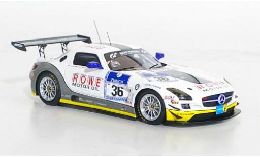 Coche miniatura Mercedes SLS 1/43 Minichamps AMG GT3 No.36 Rowe Racing 24h Nürburgring 2011 Mercedes SLS 1/43 Minichamps AMG GT3 No.36 Rowe Racing 24h Nürburgring 2011 coche miniatura