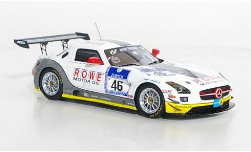 Coche miniatura Mercedes SLS 1/43 Minichamps AMG GT3 No.46 Rowe Racing 24h Nürburgring 2011 Bullitt/Zehe/Schwager/Rader Mercedes SLS 1/43 Minichamps AMG GT3 No.46 Rowe Racing 24h Nürburgring 2011 Bullitt/Zehe/Schwager/Rader coche miniatura