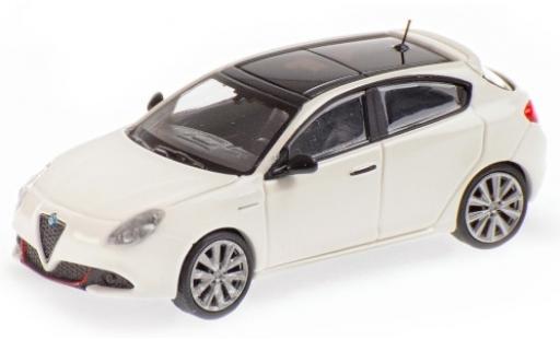 Coche miniatura Alfa Romeo Giulietta 1/87 Minichamps Veloce blanche 2017 Alfa Romeo Giulietta 1/87 Minichamps Veloce blanche 2017 coche miniatura