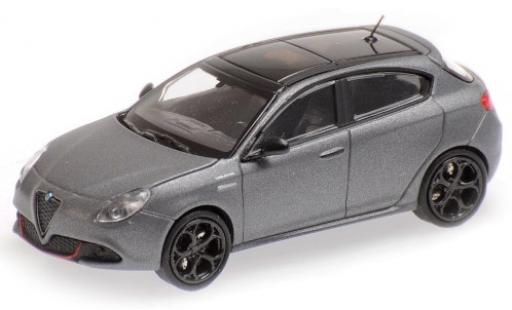 Coche miniatura Alfa Romeo Giulietta 1/87 Minichamps Veloce gris mat 2017 Alfa Romeo Giulietta 1/87 Minichamps Veloce gris mat 2017 coche miniatura