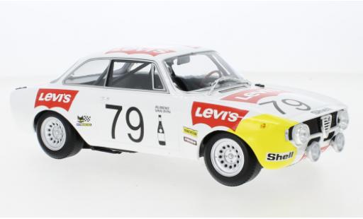 Coche miniatura Alfa Romeo GT 1/18 Minichamps A 1300 Junior No.79 24h Spa 1971 Alfa Romeo GT 1/18 Minichamps A 1300 Junior No.79 24h Spa 1971 coche miniatura